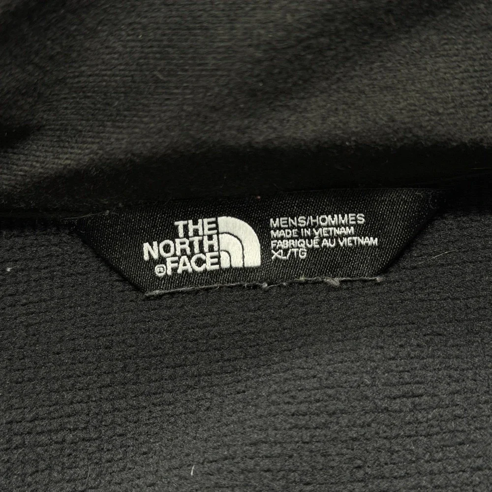 The North Face Vest Mens Extra Large Black WindWall Softshell Tenna‎ Logo